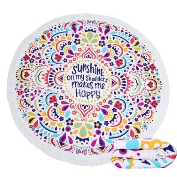 Round Beach Towel