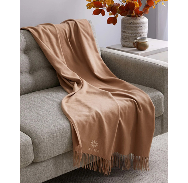 cashmere throw