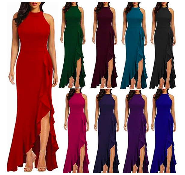 women's evening dress, multiple colors