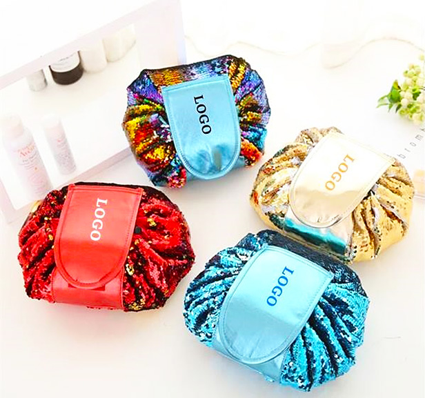 sequin cosmetic bags