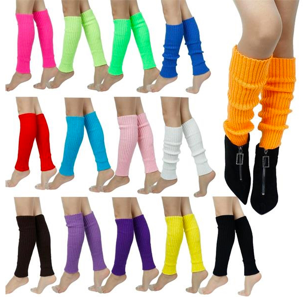 leg warmers, assorted colors