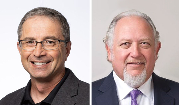 Clive Goldberg (left) Trevor Gnesin (right)