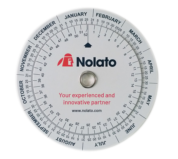 wheel chart calendar