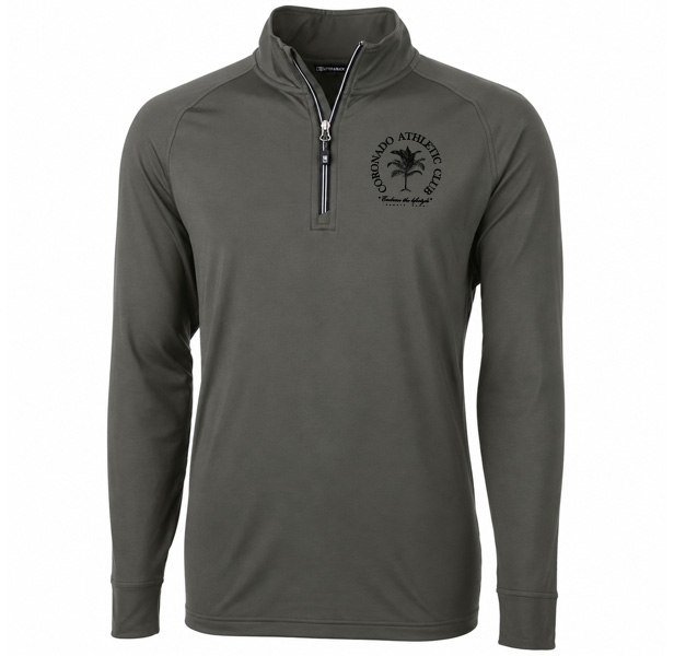 soft knit quarter zip 