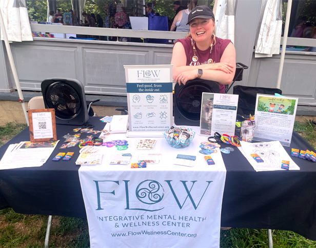 pride festival booth