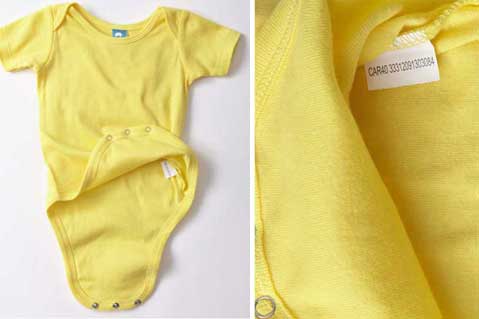 SanMar Recalls Infant Clothing