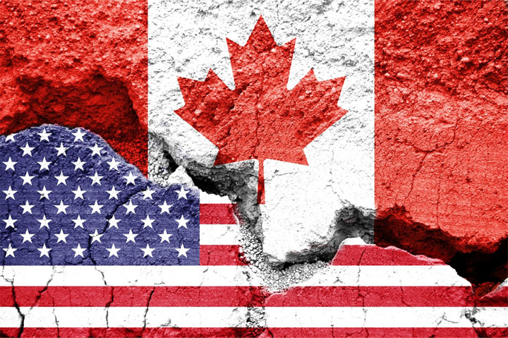 US & Ca flag