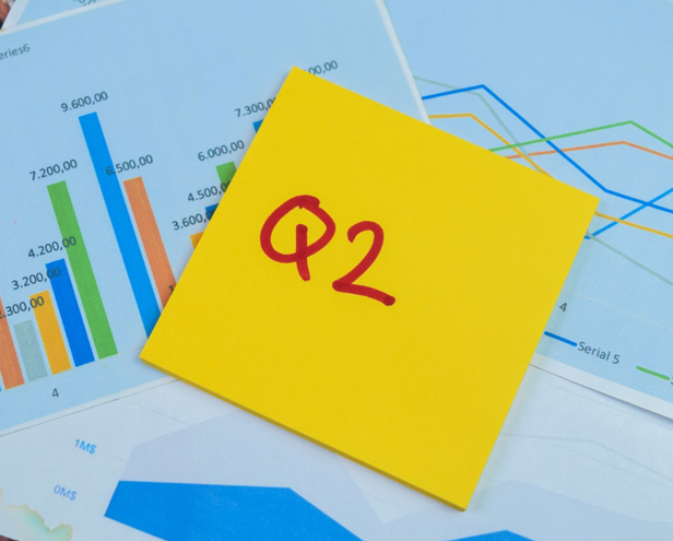 Q2 Stock Image