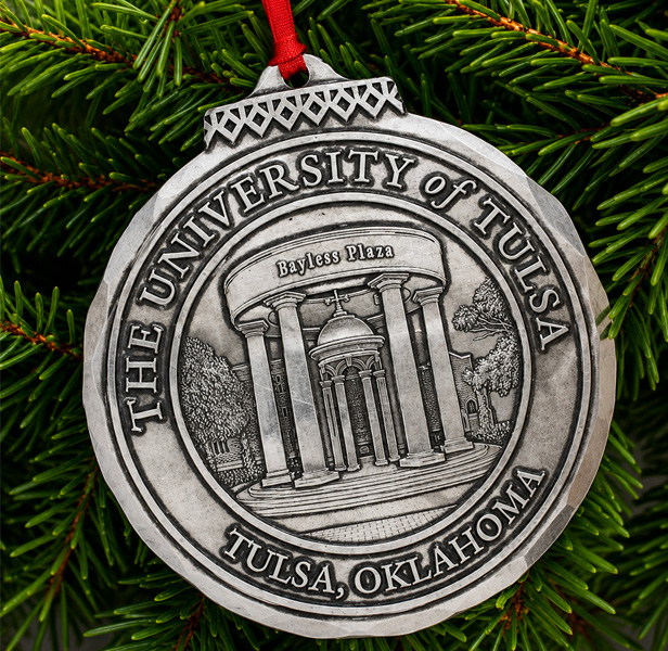 Class metal ornament