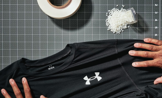 black Under Armour t-shirt