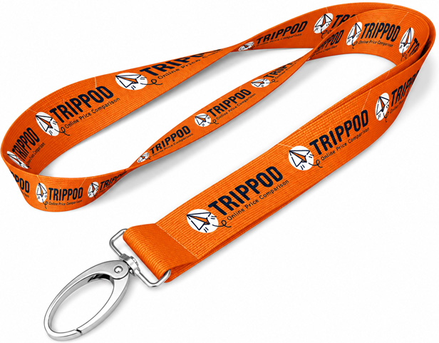 full-color dye-sublimated lanyard