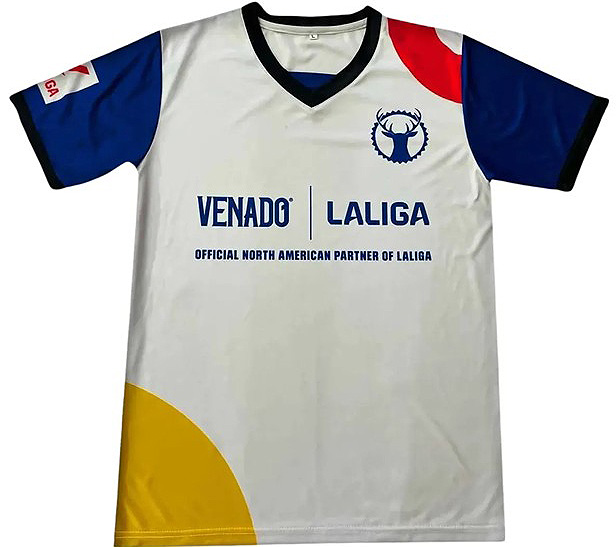 dye-sublimated soccer jersey