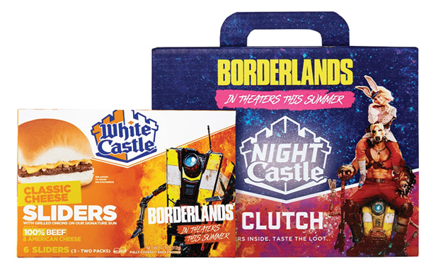 White Castle Borderlands packaging