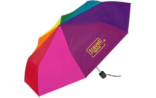 mini umbrella with 42" arc