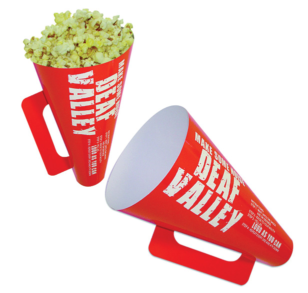 popcorn megaphone