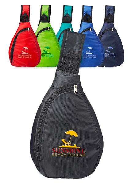sling backpack, assorted colors