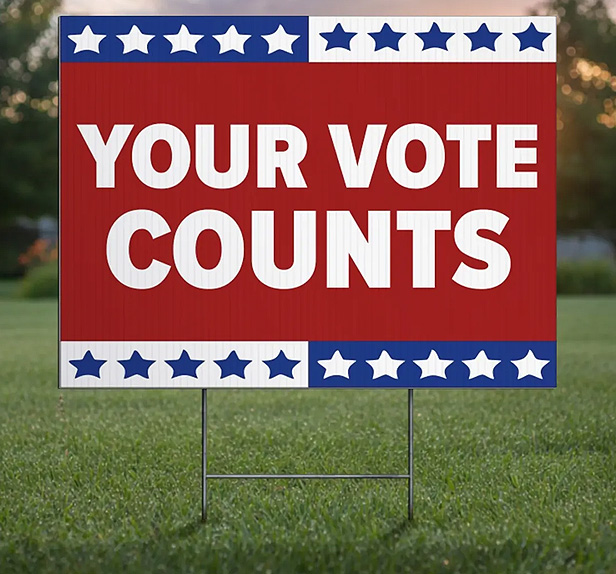 24” x 18” Yard Sign 