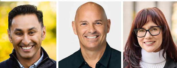 Ameed Mallick, Michael Snyder and Erin DeCesare