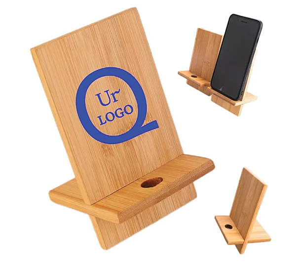 bamboo iphone stand
