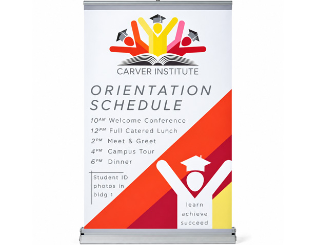 Tabletop Banner Stand 