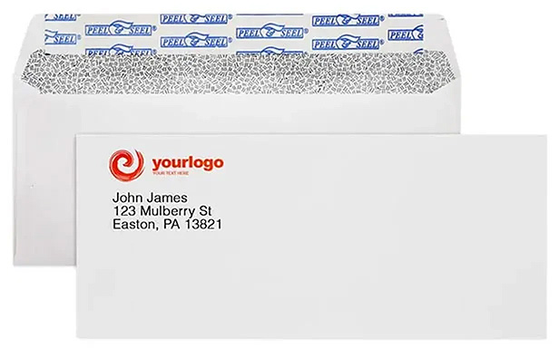 Envelope With Security Tint 
