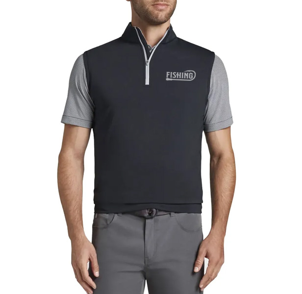 Quarter-zip vest