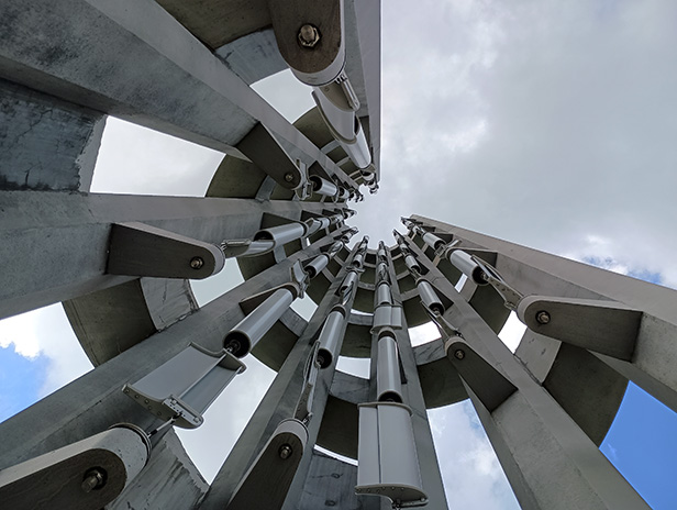 The Tower of Voices at the Flight 93 National Memorial in Western Pennsylvania