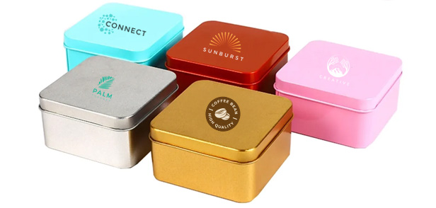 Square tin