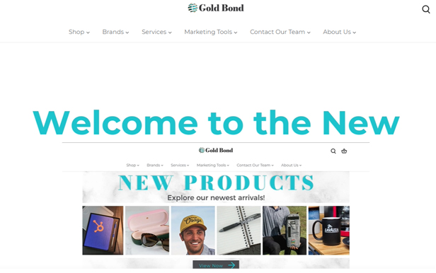 Gold Bond website