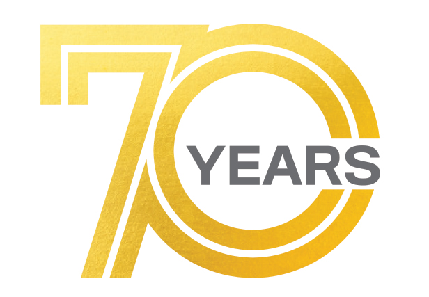 70 Years logo