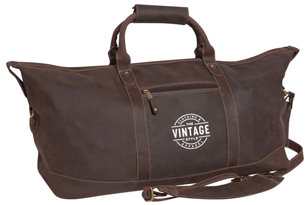 carry-on travel leather duffel