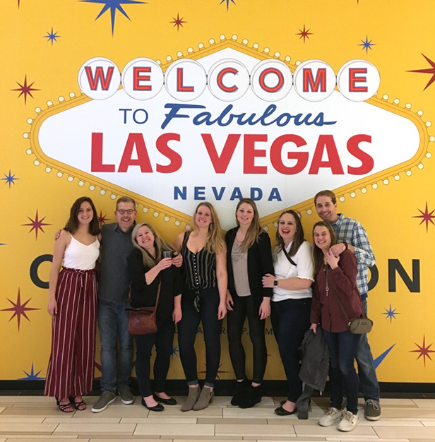 The TCAG team in Vegas