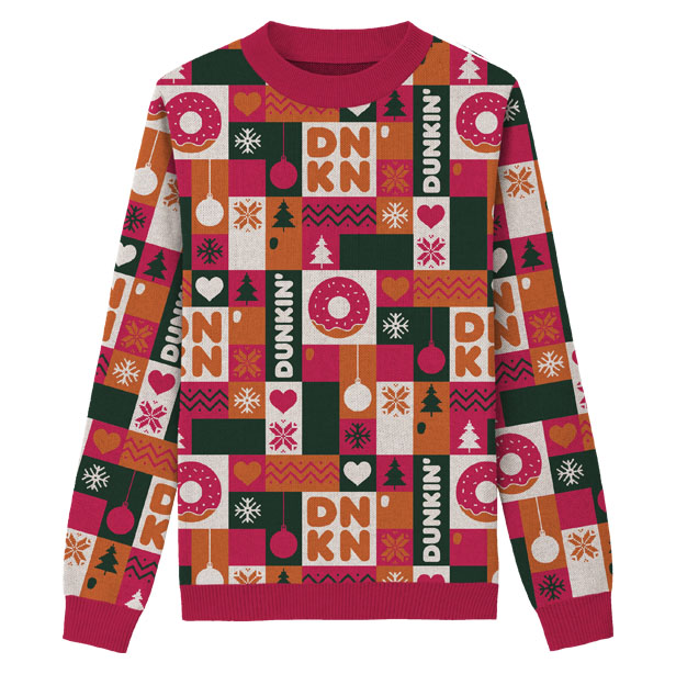 Dunkin holiday sweater