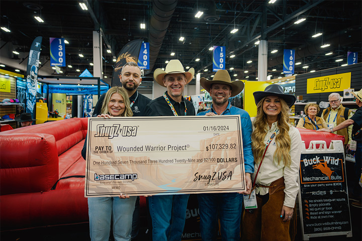The Bright Side: SnugZ USA Donates Over $100K to Wounded Warrior Project