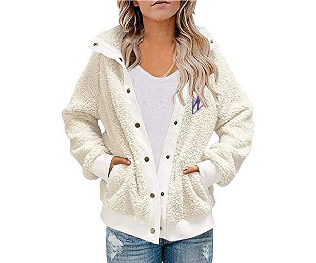 Long-Sleeve Sherpa Jacket