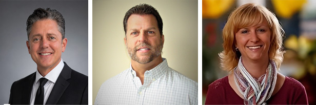 Rich Annino, Rick French and Tracie Kwiatkowski