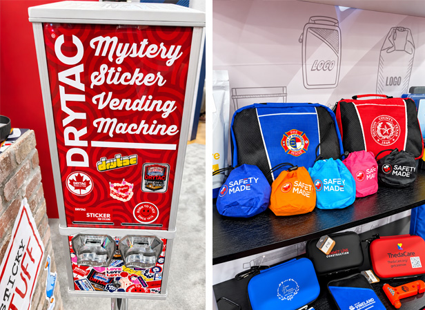 mystery stickers and cinchsacks