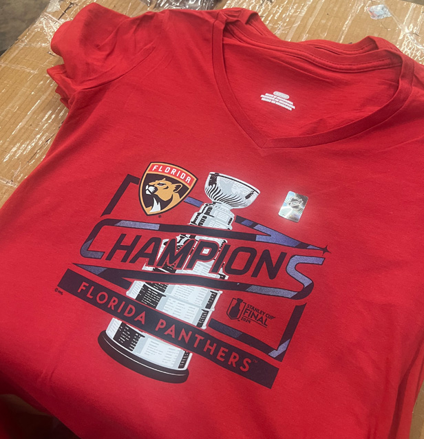 red Stanley cup tee