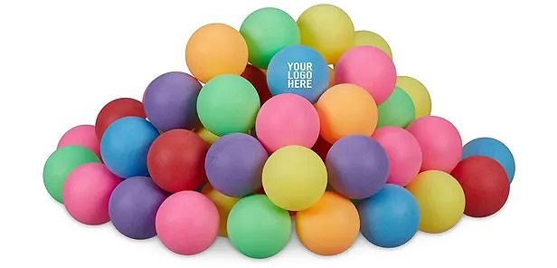 Multicolor Ping Pong Balls