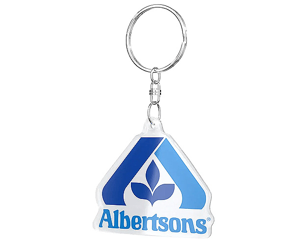 lightweight acrylic keychain