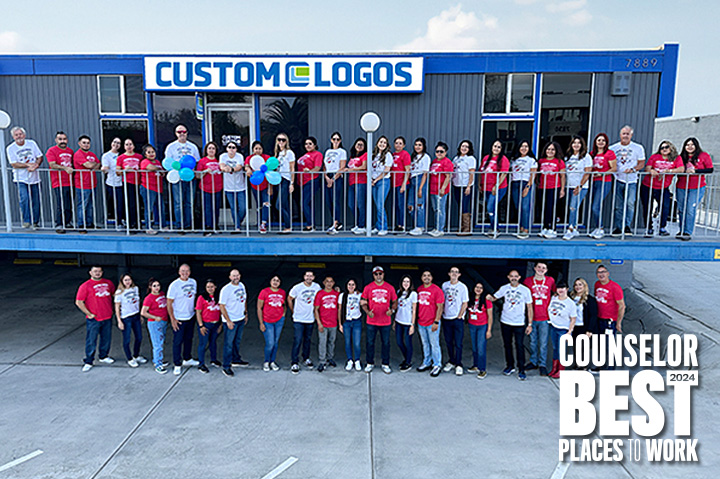 Counselor 2024 Best Places to Work: #12 – Custom Logos