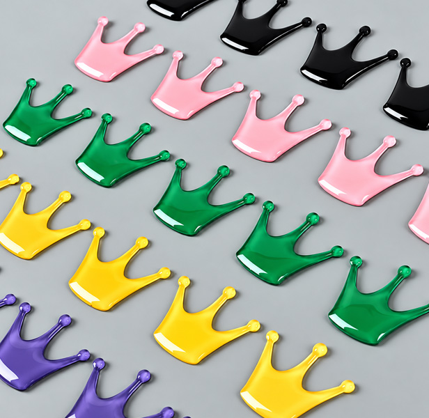 Custom Domed Epoxy Stickers 
