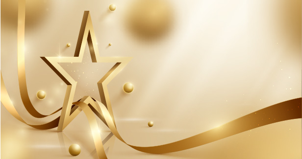 star award, gold