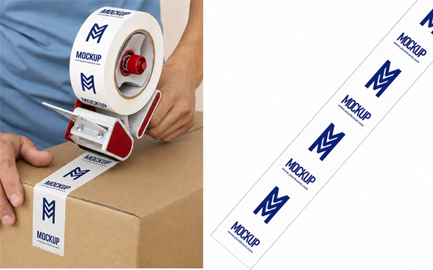 custom packing tape