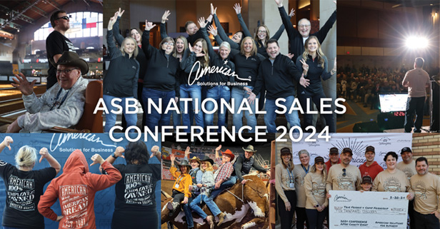 ASB National Sales conference photo collage