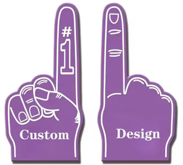 custom foam finger