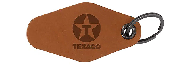 genuine leather keychain