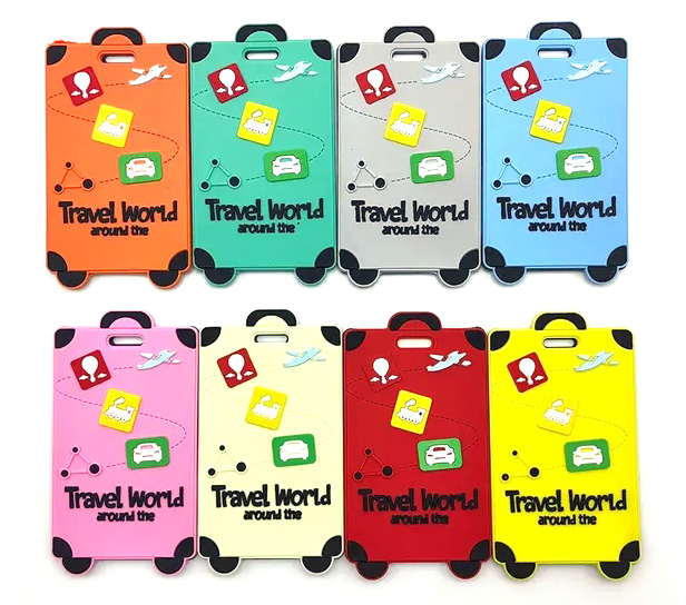 Silicone Luggage Tags