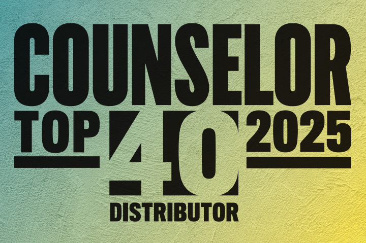 Counselor Top 40 Distributors 2025