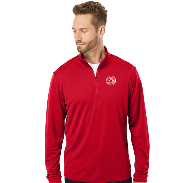 lightweight quarter-zip pullover